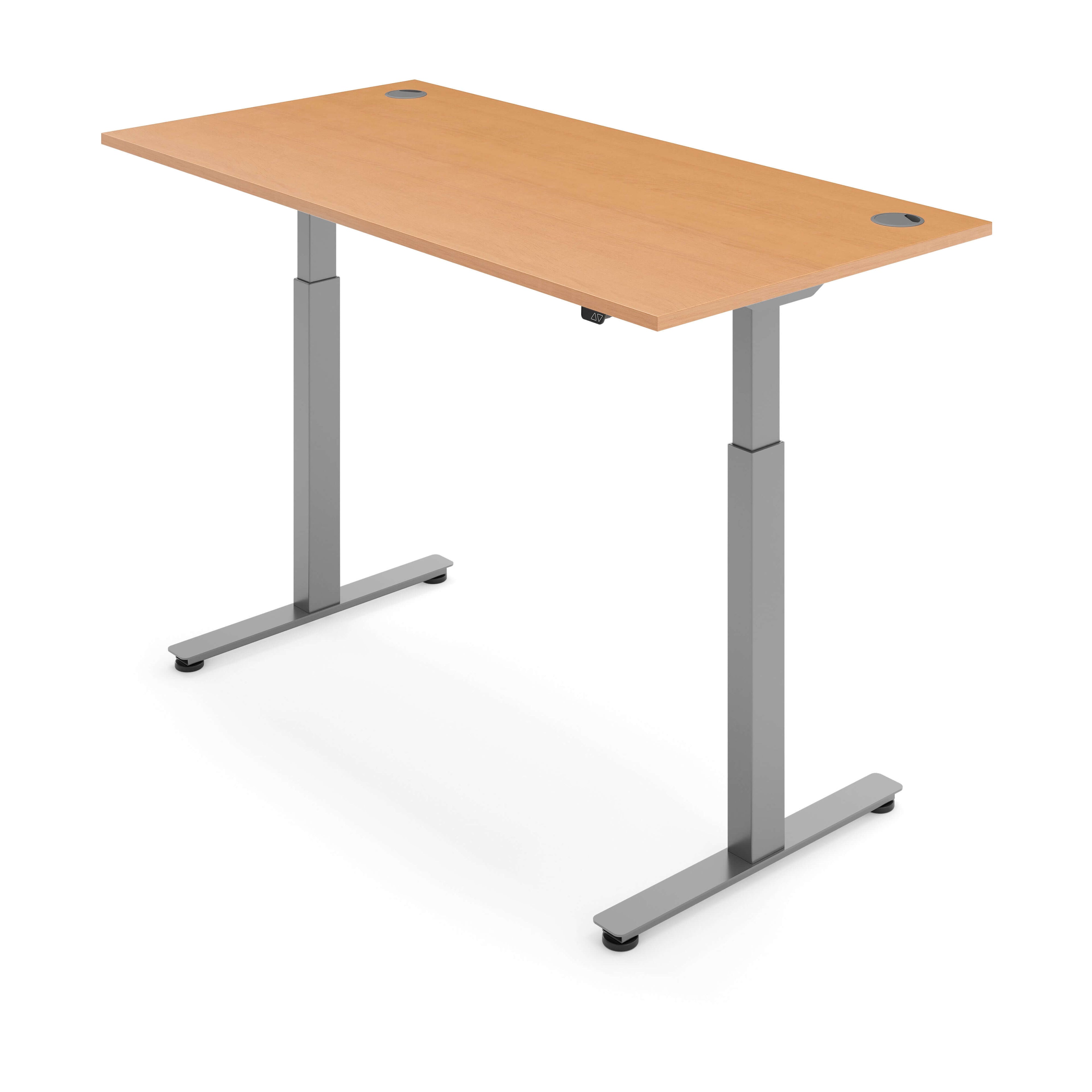 iLohas 2 Dual Motor Electric Standing Desk, Portholes, 2 Stage