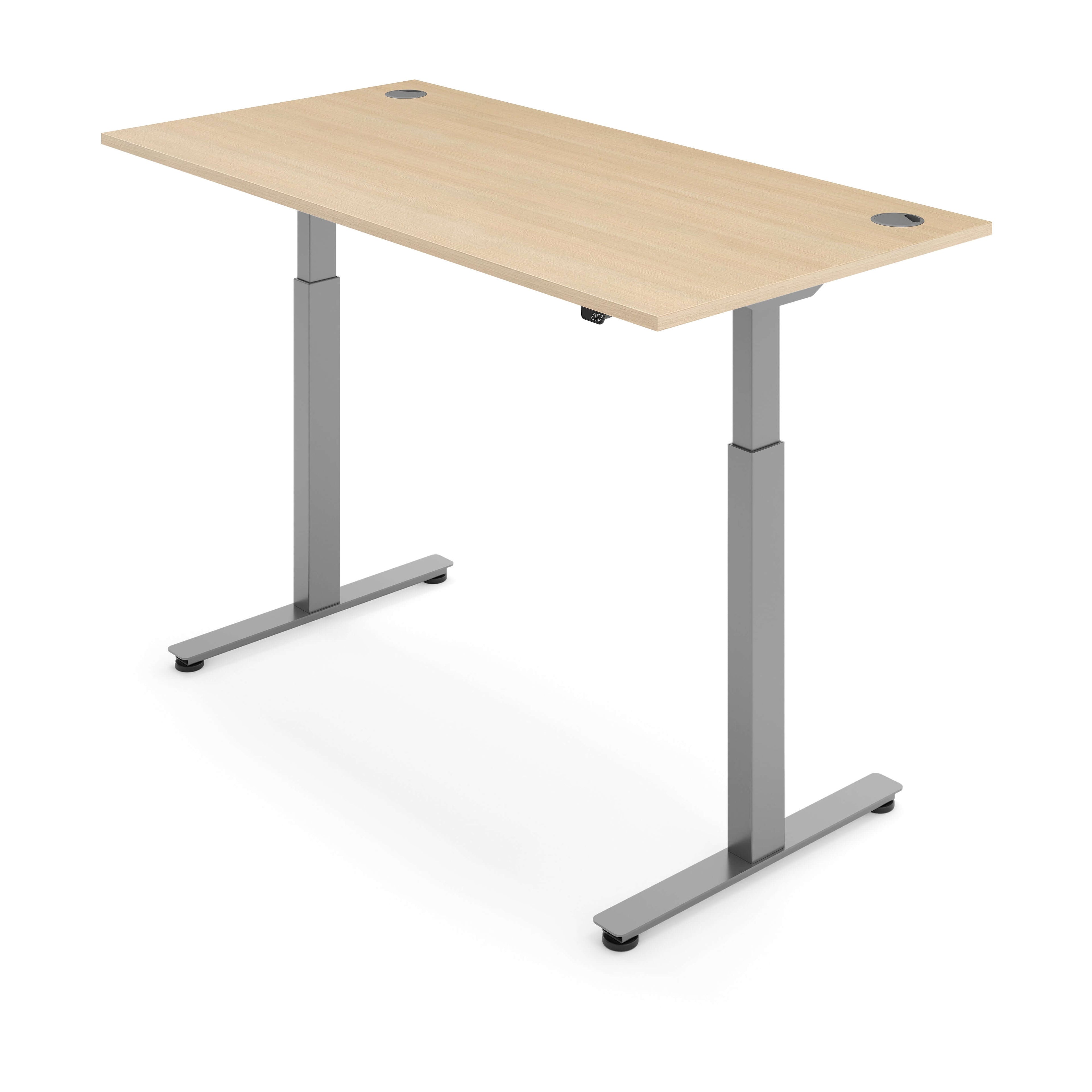 iLohas 2 Dual Motor Electric Standing Desk, Portholes, 2 Stage