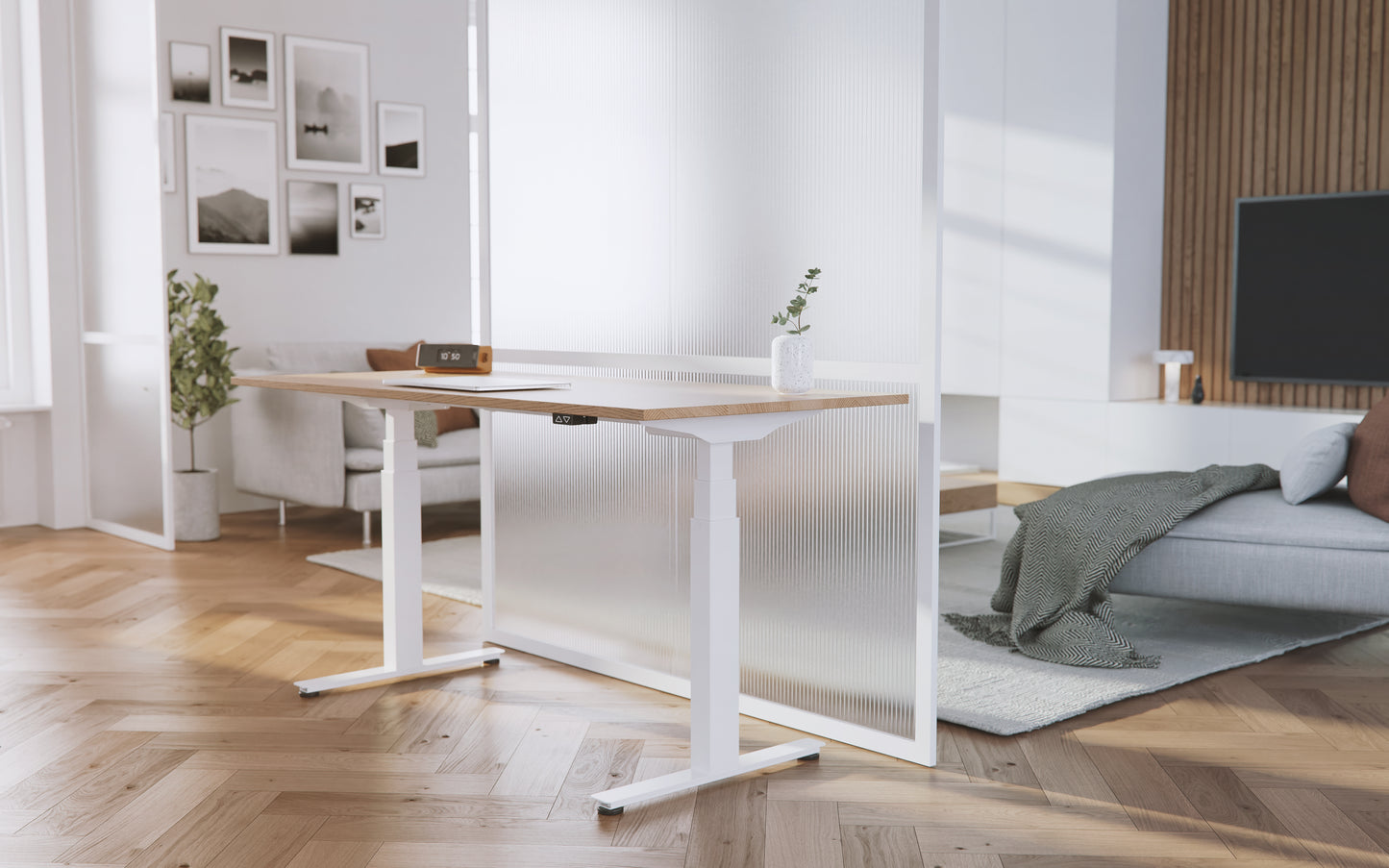 iLohas Active 2+ SMART Standing Desk – Active Working App, Dual Motor, 3-stage