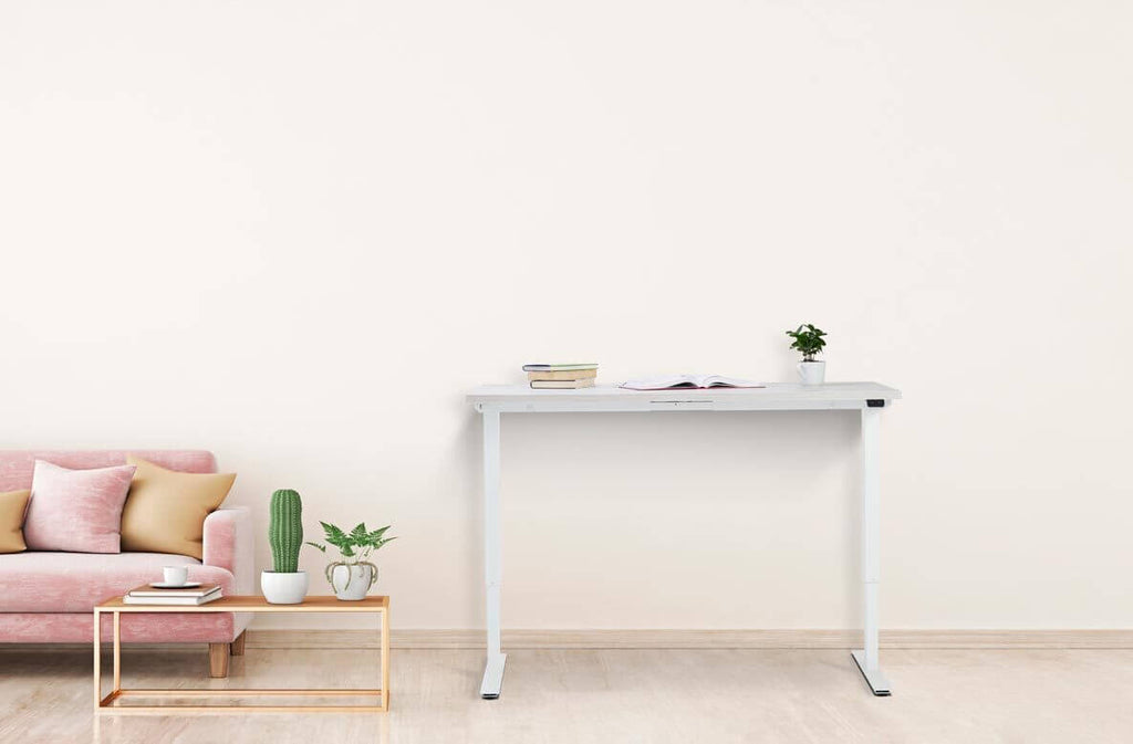Advance: Dual Motor Height Adjustable Desk - Maximum Height Range, 120kg Load Capacity, Tabletop 140 x 80 cm