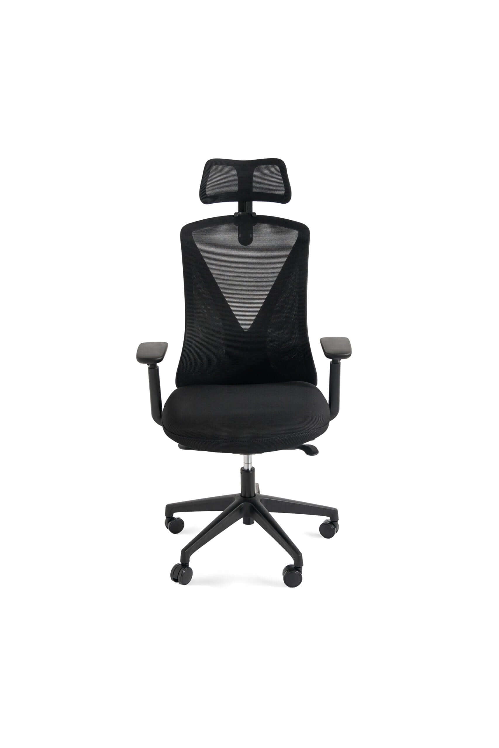 Butterfly ergonomic office chair featuring a Y-shaped backrest and adjustable headrest for optimal comfort and support.