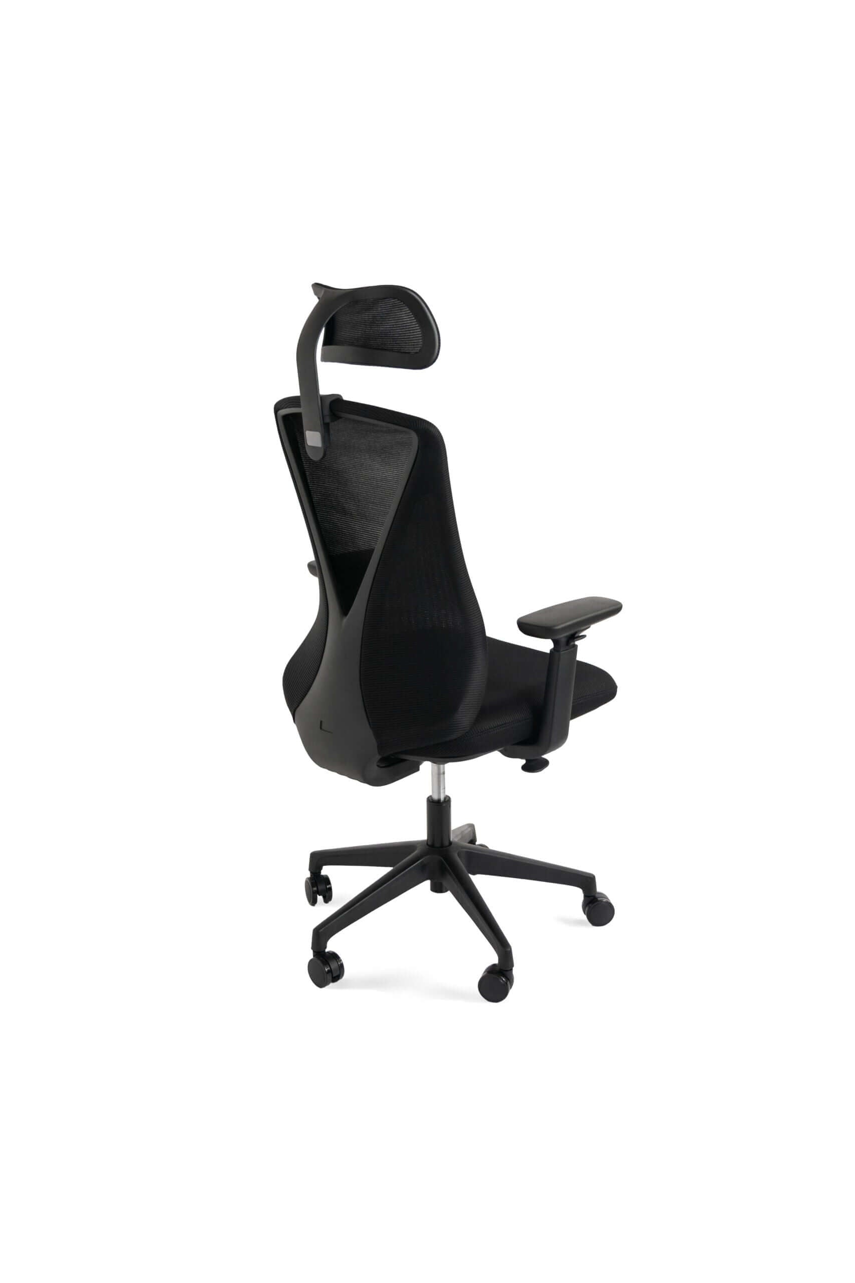 Butterfly ergonomic office chair with adjustable arms and headrest, designed for comfort and style in modern offices.