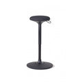 Viasit - Cloonch Standing Seat – Ergonomic Height-Adjustable Active Stool for Sit-Stand Desks & High Tables, Black