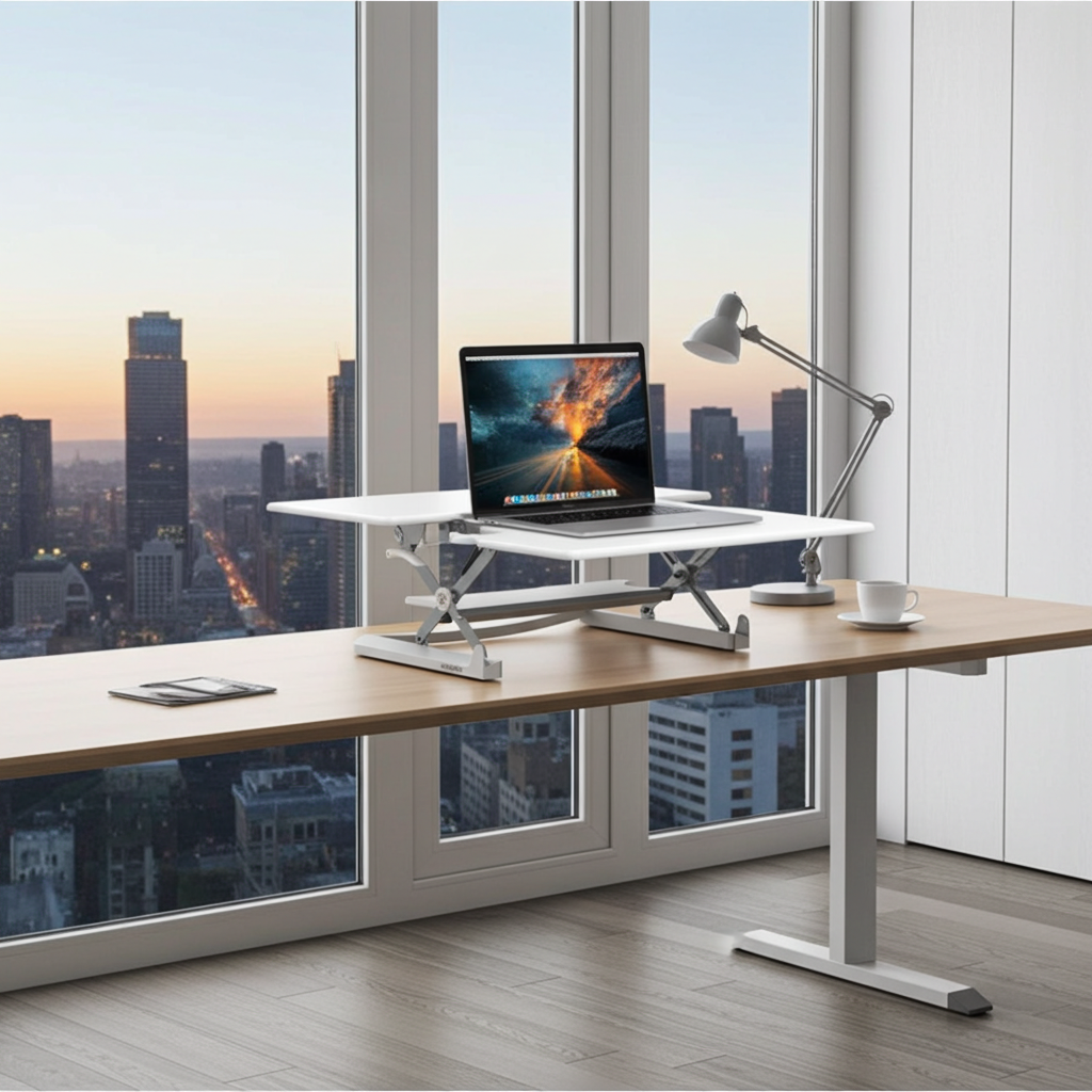 CLASSIC 120 Dual Monitor Standing Desk Converter