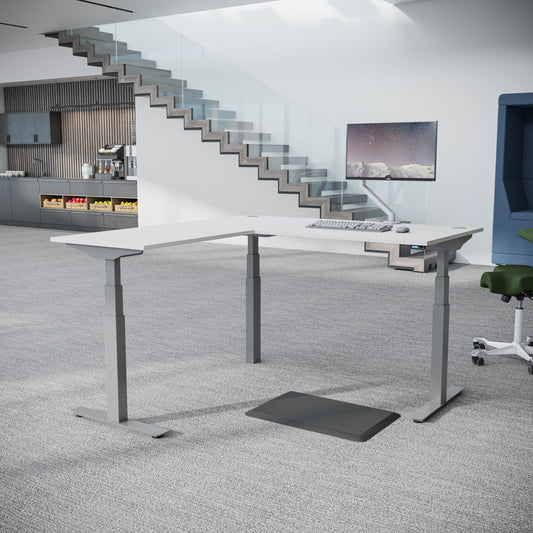 iLohas 3+ Triple Motor Electric L-Shape Corner Standing Desk