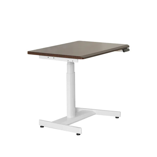 Height adjustable Standing desk Single Nature wood