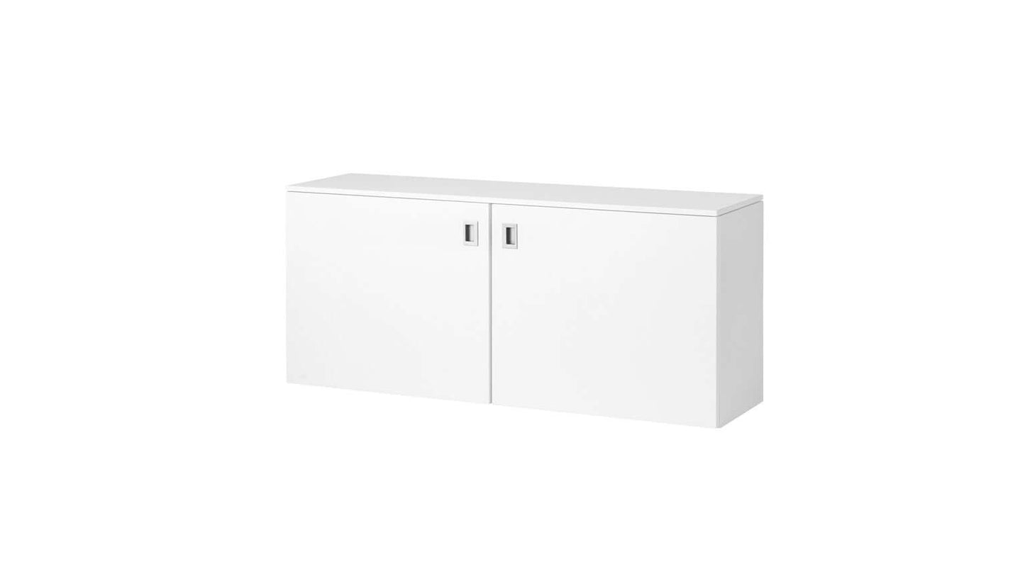 HomeFit Compact Cabinet to Standing Desk – Ergonomic Sit Stand Solution, Tabletop 95 cm x 80 cm