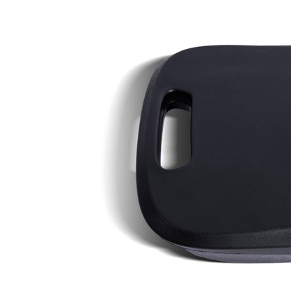 Revilo Coreboard Plus balance board for posture improvement - Black, ergonomic design, non-slip surface, close-up view