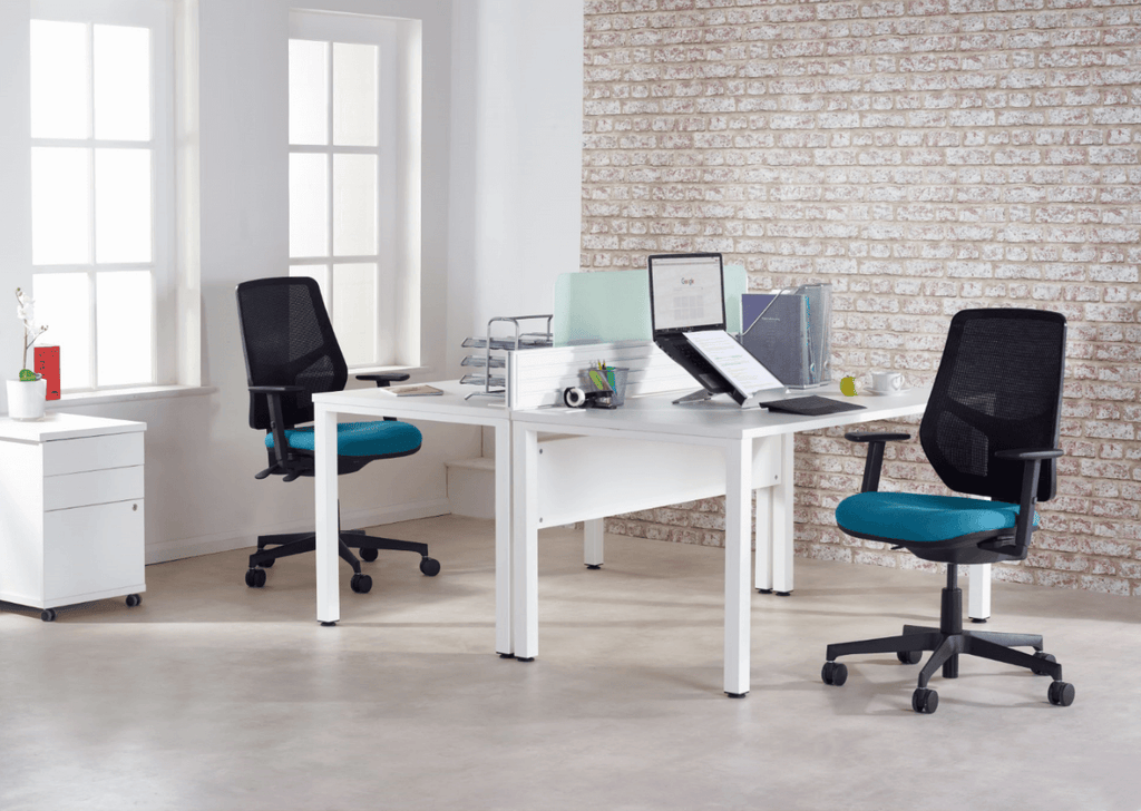 Remi Mesh: Ergonomic Task Chair with Adjustable Back & Contoured Foam Seat