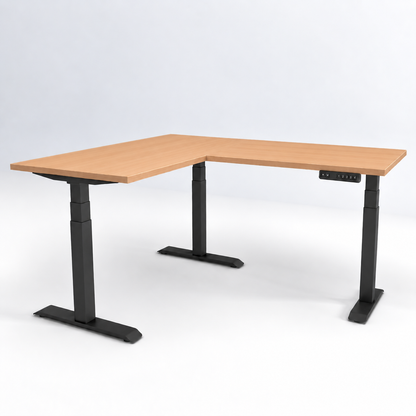 iLohas  - The 3+ - Triple-Motor L-Shaped Corner Standing Desk