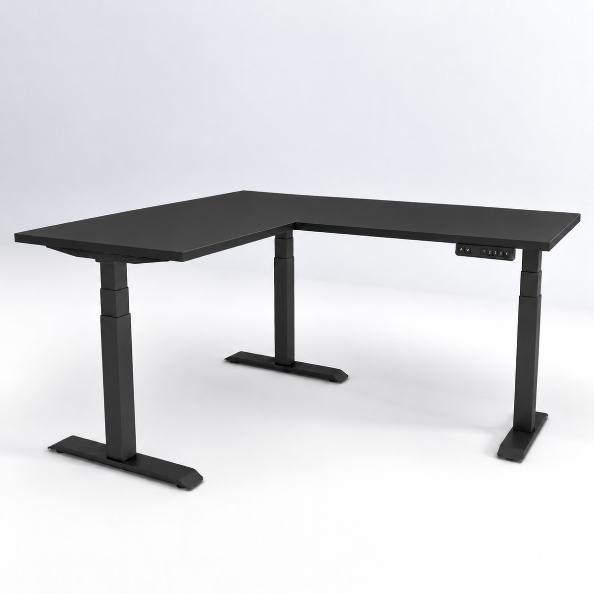iLohas  - The 3+ - Triple-Motor L-Shaped Corner Standing Desk