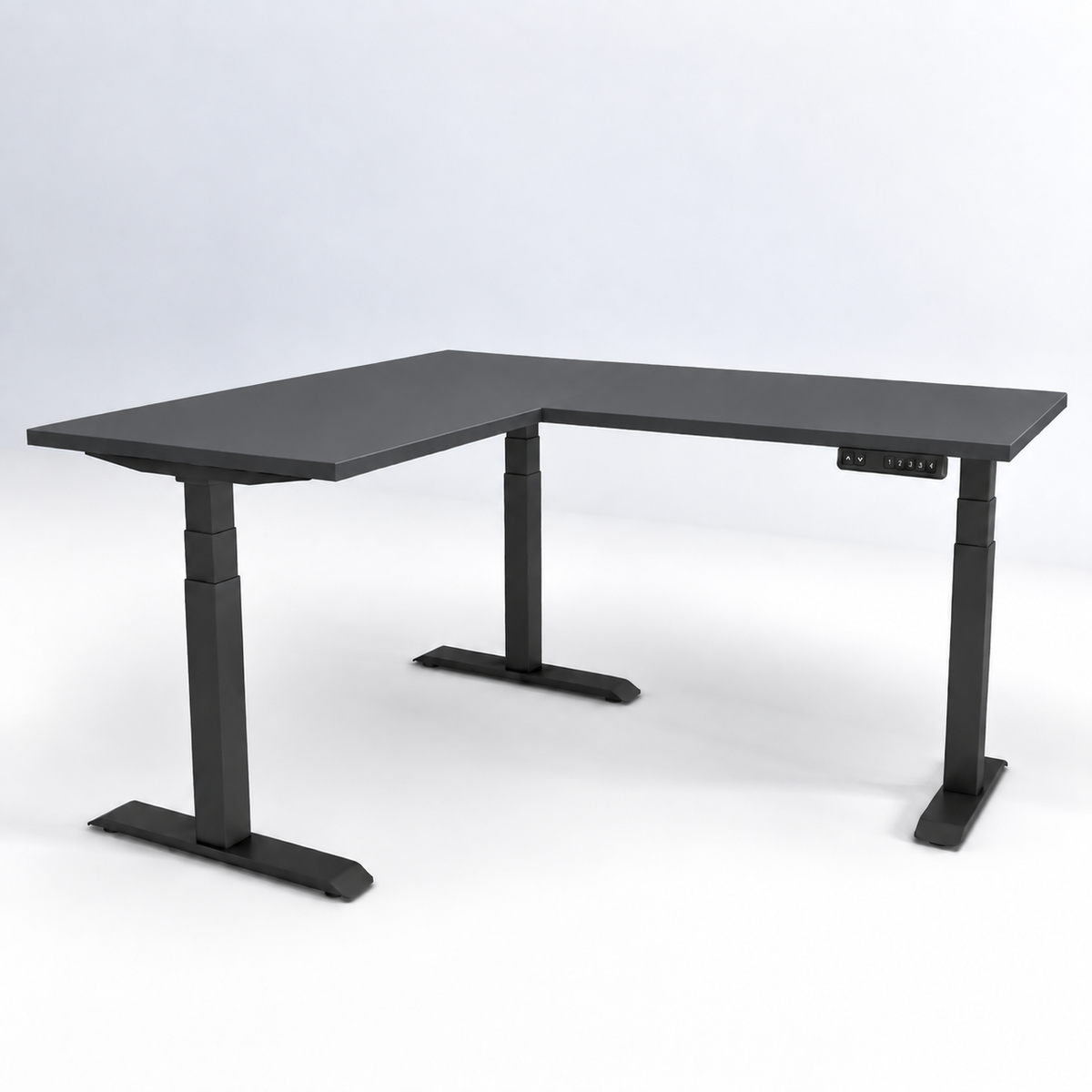 iLohas  - The 3+ - Triple-Motor L-Shaped Corner Standing Desk