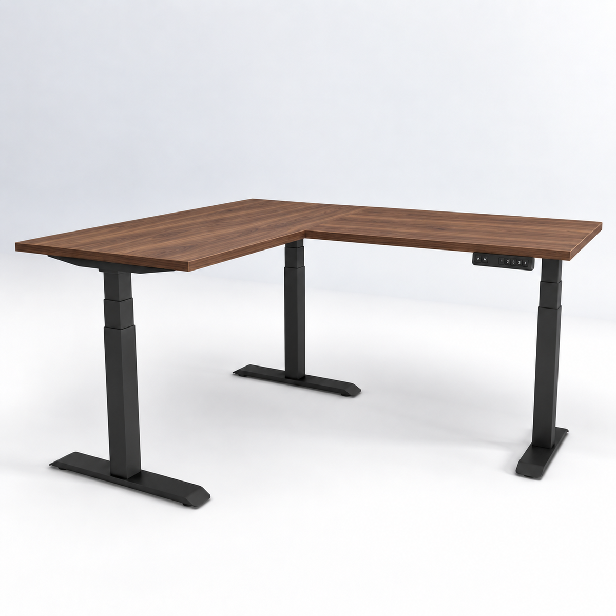 iLohas  - The 3+ - Triple-Motor L-Shaped Corner Standing Desk