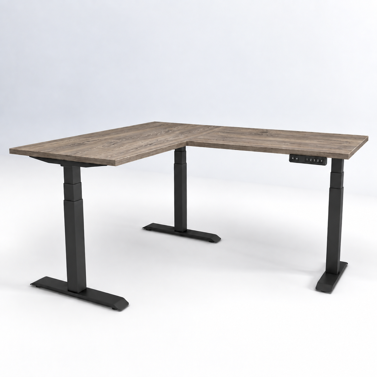 iLohas  - The 3+ - Triple-Motor L-Shaped Corner Standing Desk