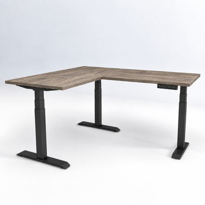 iLohas  - The 3+ - Triple-Motor L-Shaped Corner Standing Desk