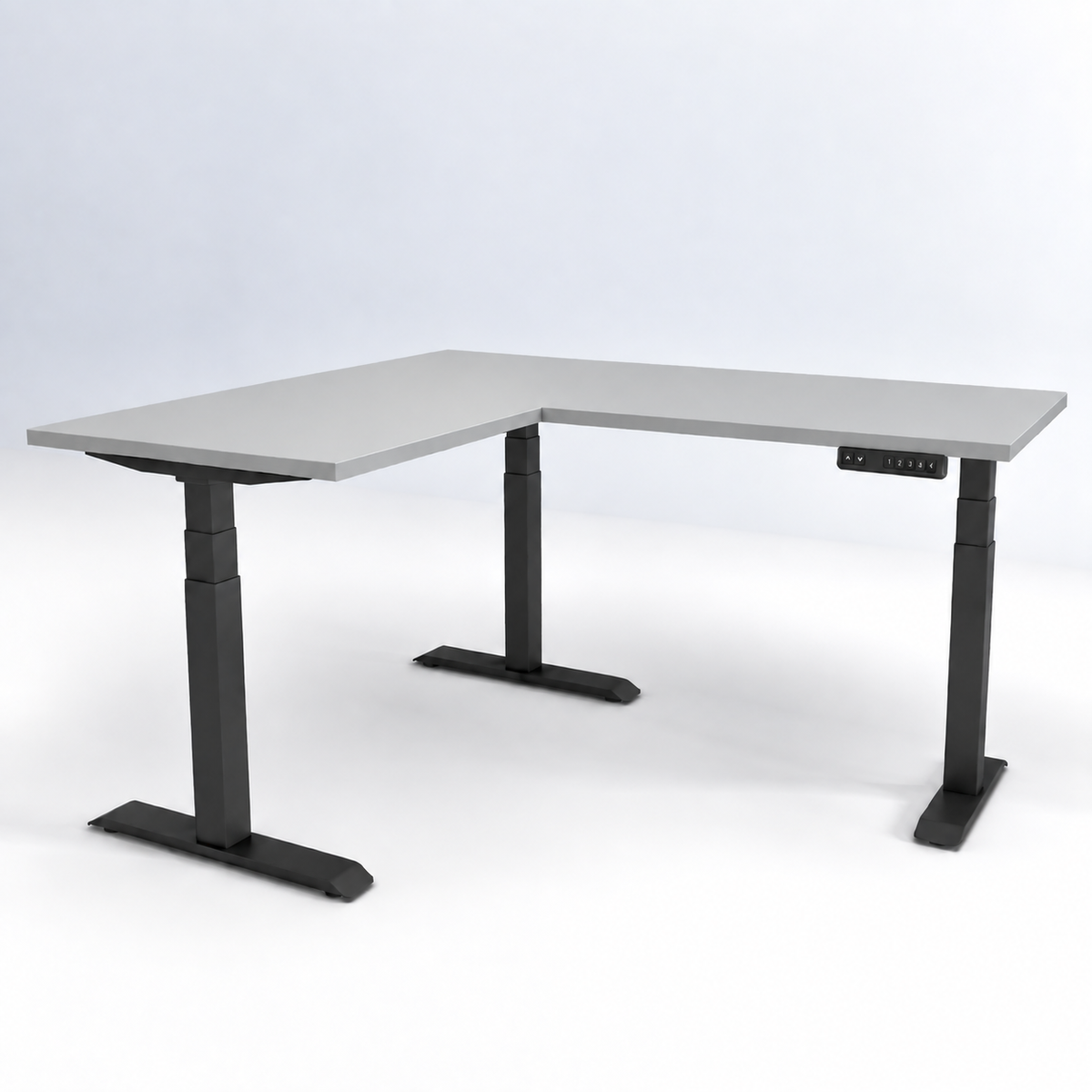 iLohas  - The 3+ - Triple-Motor L-Shaped Corner Standing Desk