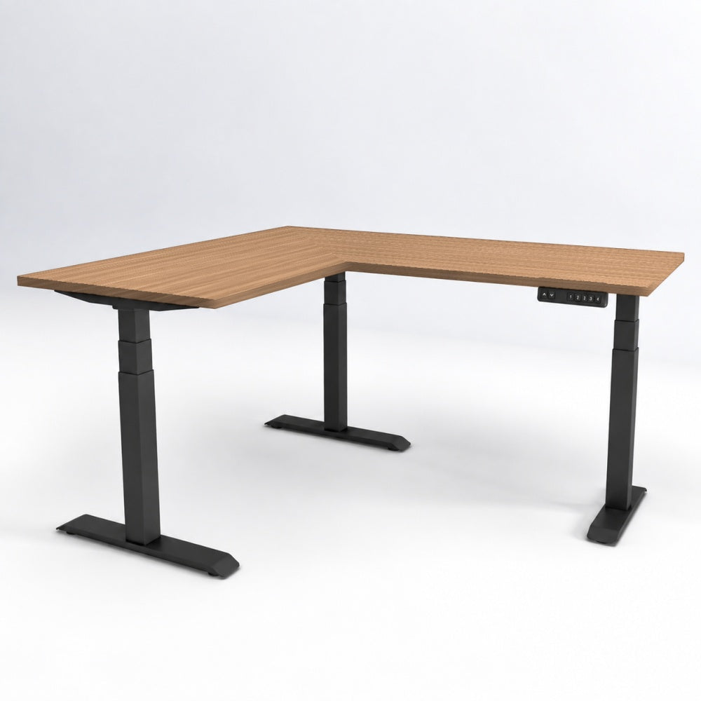 iLohas  - The 3+ - Triple-Motor L-Shaped Corner Standing Desk