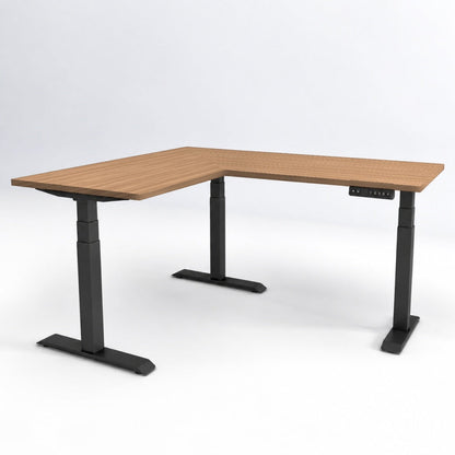 iLohas  - The 3+ - Triple-Motor L-Shaped Corner Standing Desk