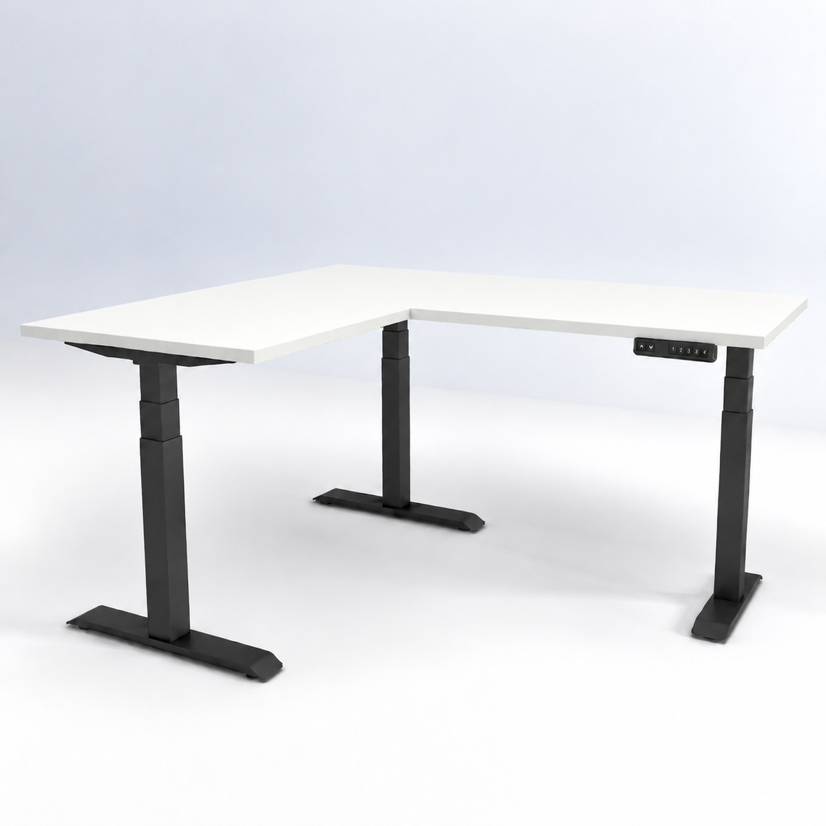 iLohas  - The 3+ - Triple-Motor L-Shaped Corner Standing Desk