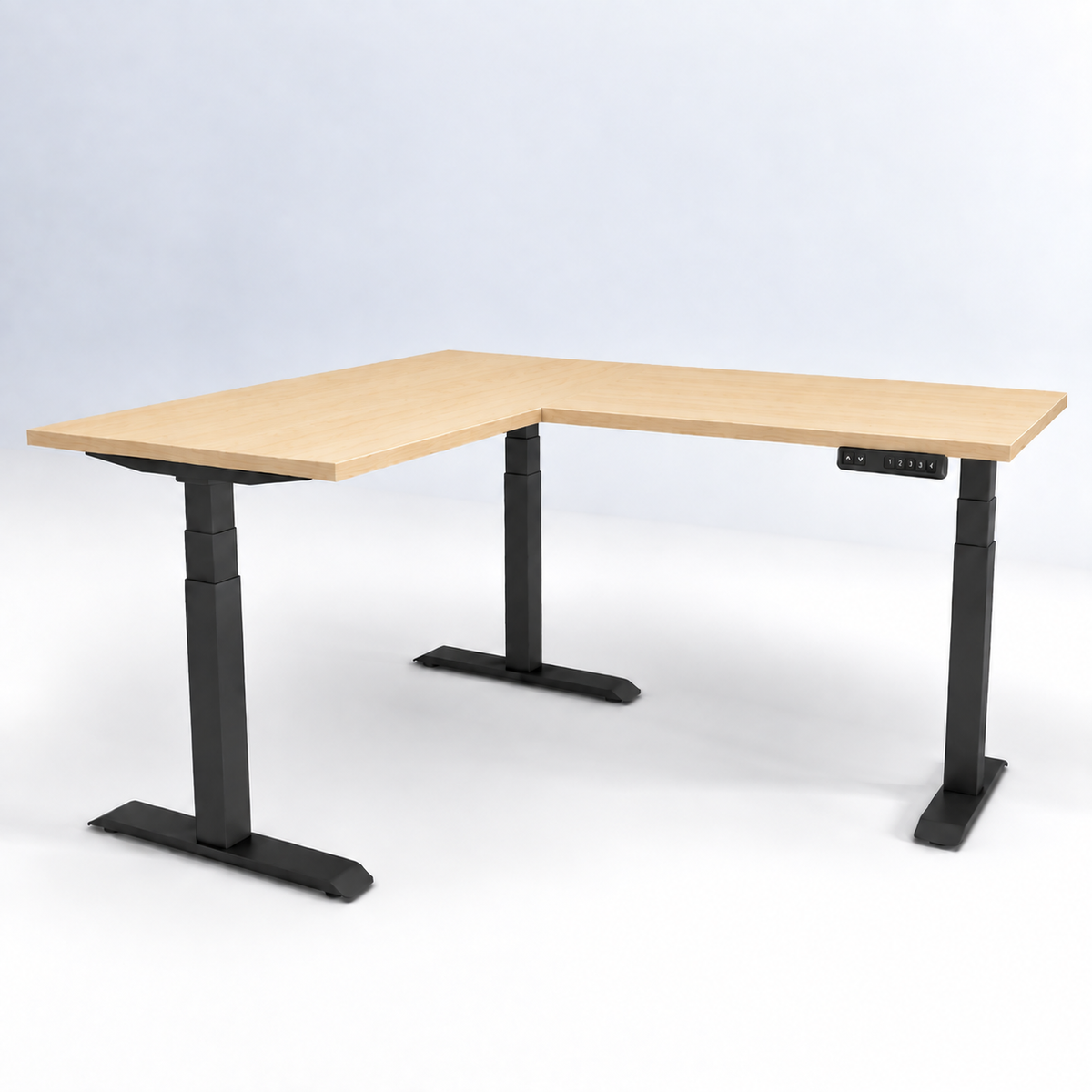 iLohas  - The 3+ - Triple-Motor L-Shaped Corner Standing Desk