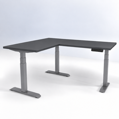 iLohas  - The 3+ - Triple-Motor L-Shaped Corner Standing Desk