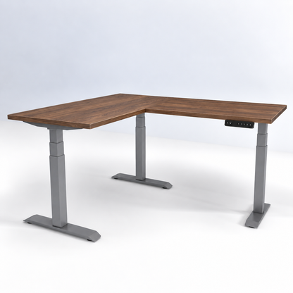 iLohas  - The 3+ - Triple-Motor L-Shaped Corner Standing Desk