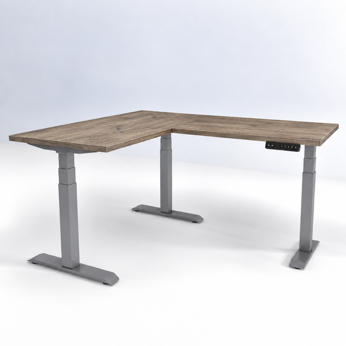 iLohas  - The 3+ - Triple-Motor L-Shaped Corner Standing Desk