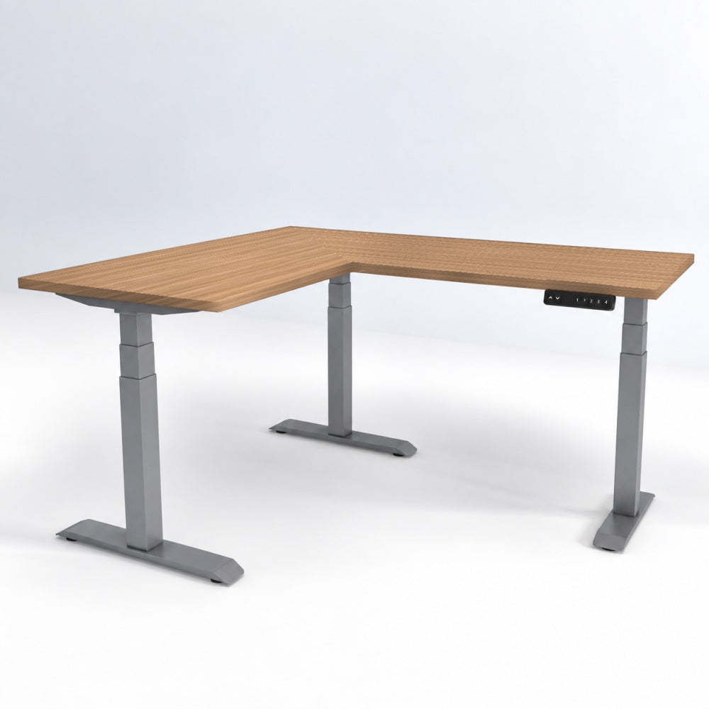 iLohas  - The 3+ - Triple-Motor L-Shaped Corner Standing Desk