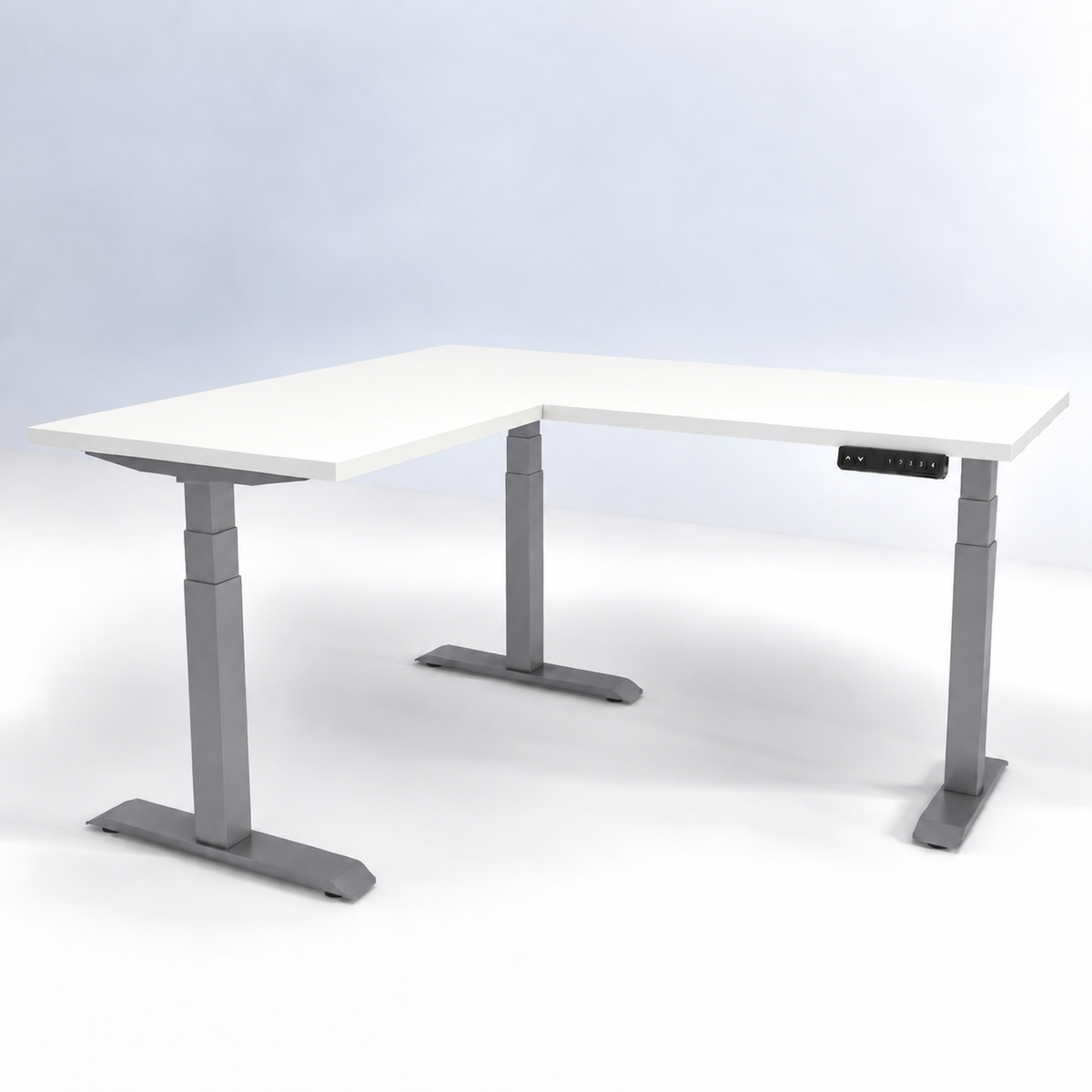 iLohas  - The 3+ - Triple-Motor L-Shaped Corner Standing Desk