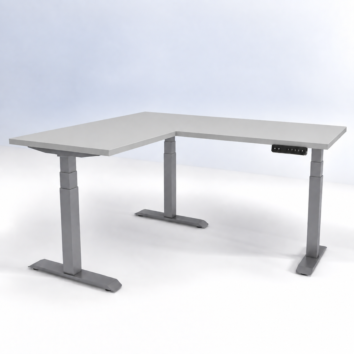 iLohas  - The 3+ - Triple-Motor L-Shaped Corner Standing Desk