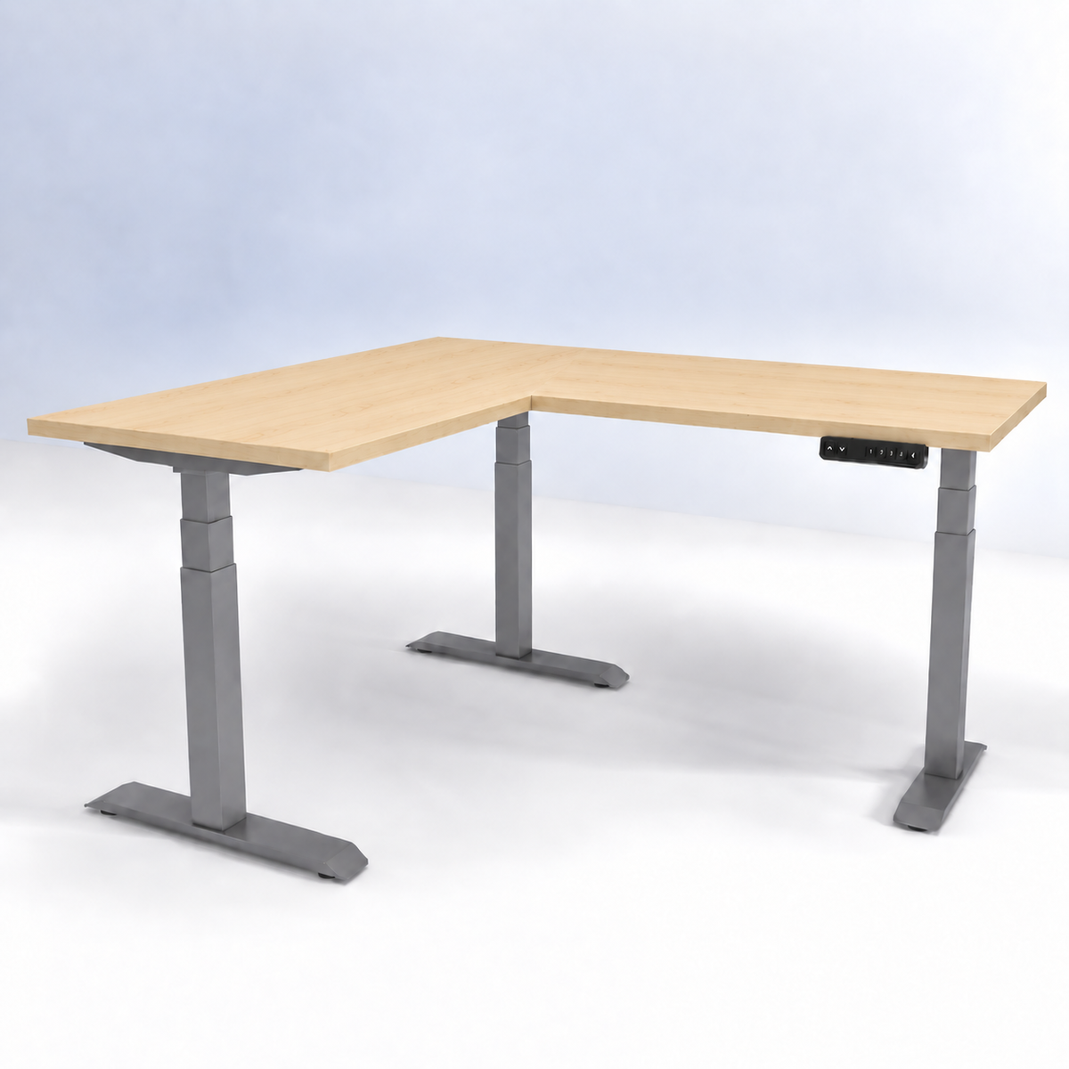 iLohas  - The 3+ - Triple-Motor L-Shaped Corner Standing Desk