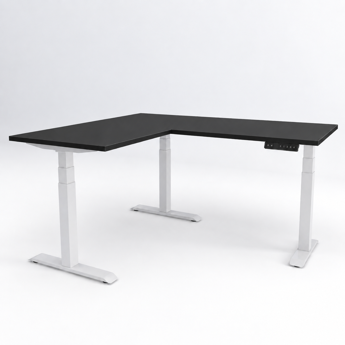 iLohas  - The 3+ - Triple-Motor L-Shaped Corner Standing Desk