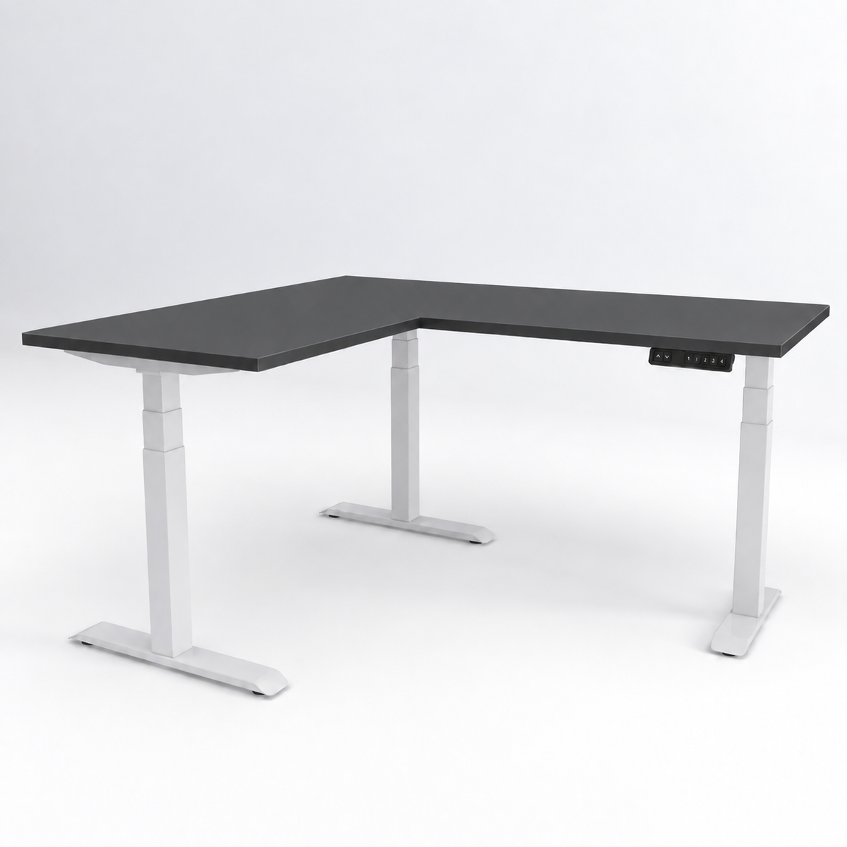 iLohas  - The 3+ - Triple-Motor L-Shaped Corner Standing Desk