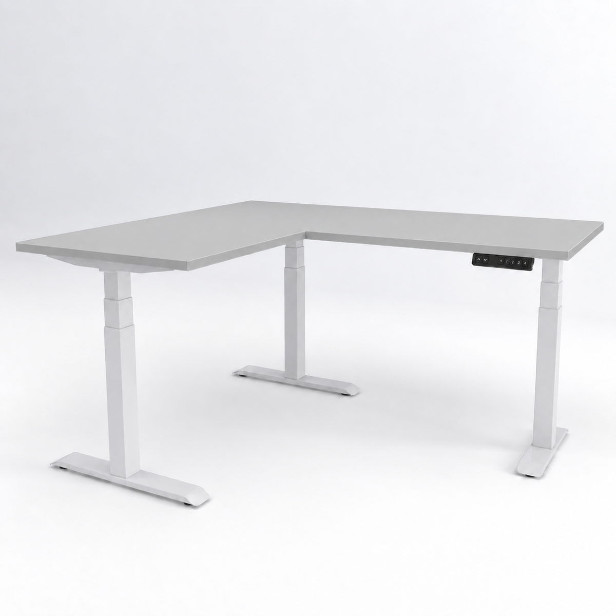 iLohas  - The 3+ - Triple-Motor L-Shaped Corner Standing Desk