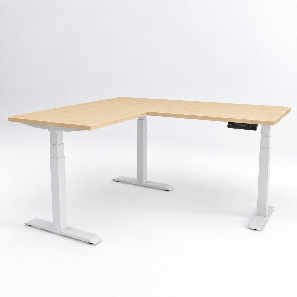 iLohas  - The 3+ - Triple-Motor L-Shaped Corner Standing Desk