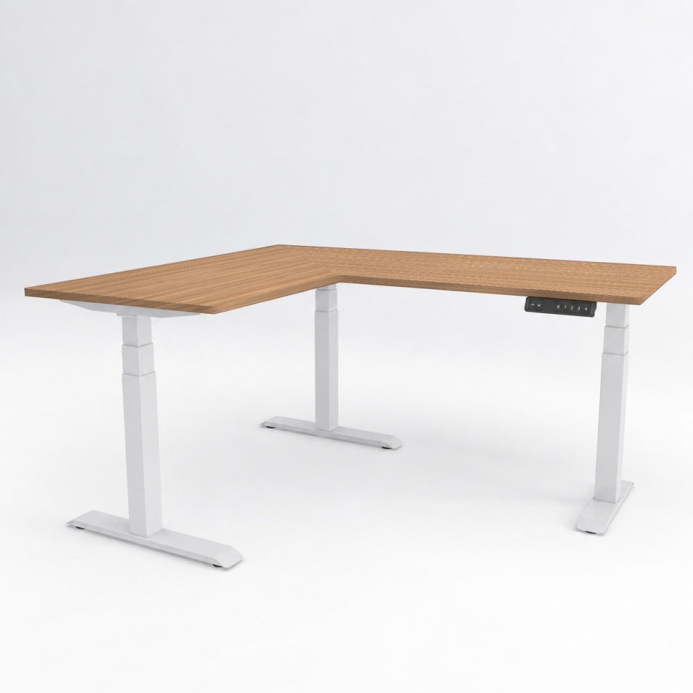 iLohas  - The 3+ - Triple-Motor L-Shaped Corner Standing Desk