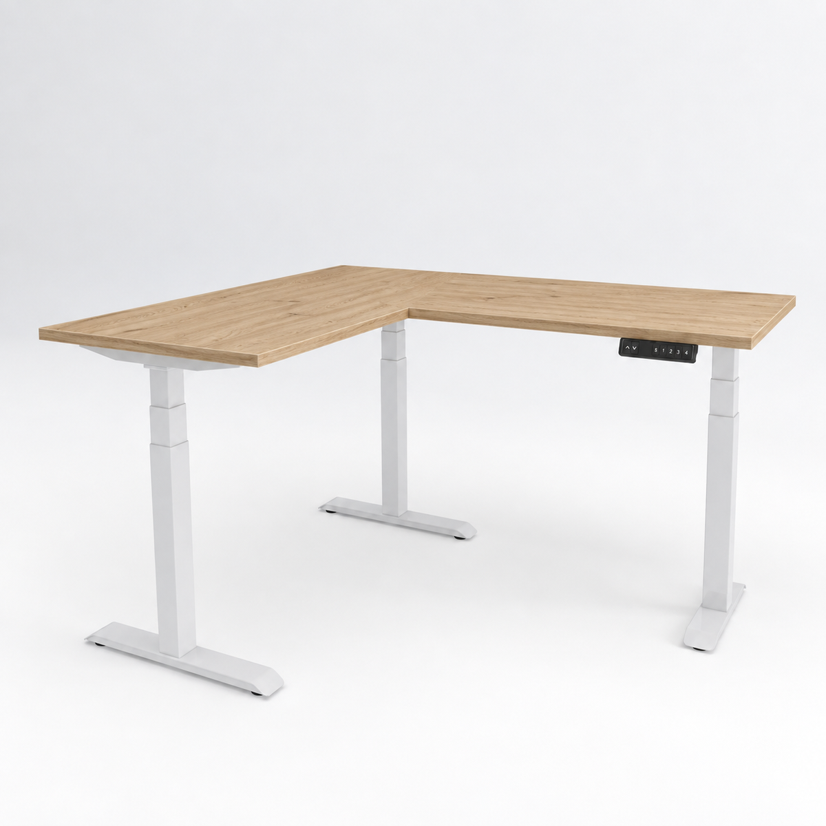 iLohas  - The 3+ - Triple-Motor L-Shaped Corner Standing Desk