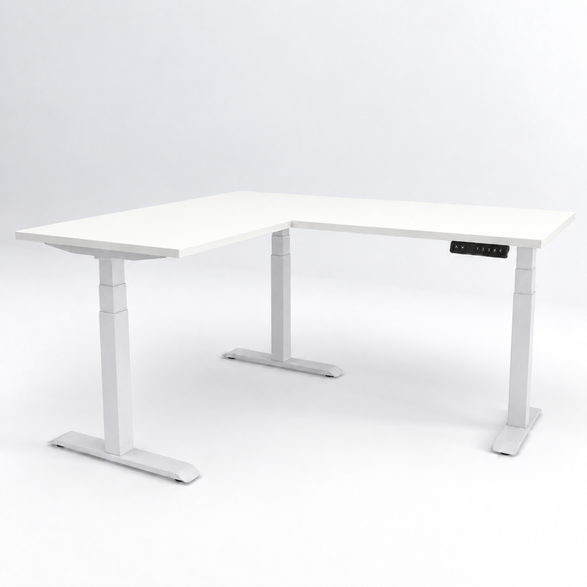 iLohas  - The 3+ - Triple-Motor L-Shaped Corner Standing Desk