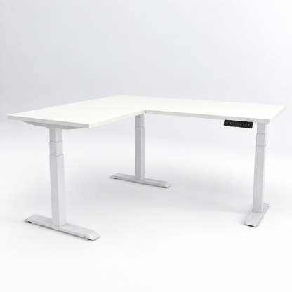 iLohas  - The 3+ - Triple-Motor L-Shaped Corner Standing Desk