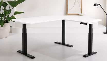 iLohas  - The 3+ - Triple-Motor L-Shaped Corner Standing Desk