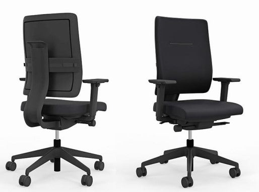 Viasit Toleo Ergonomic Homeoffice Chair, 3D Dynamic Sitting - Black