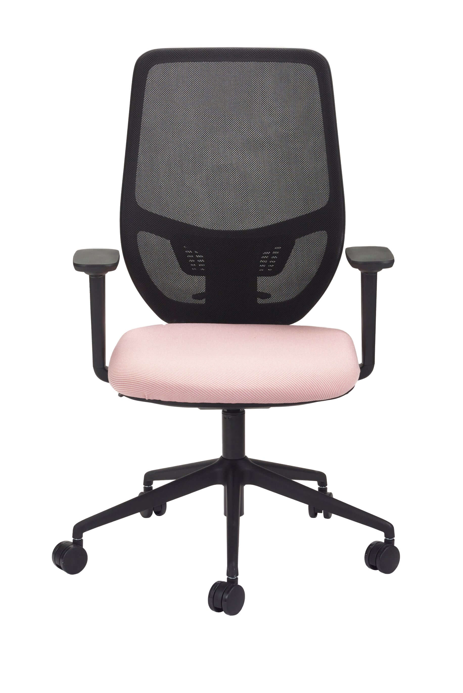 Aria Mesh: Sustainable Task Chair Design with Adjustable Comfort, Black or Grey Finish