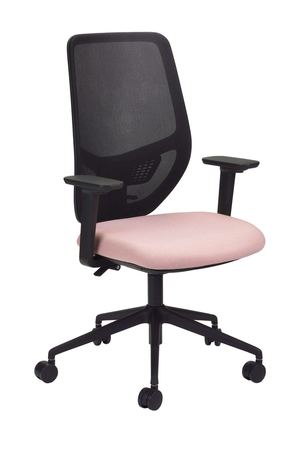 Aria Mesh: Sustainable Task Chair Design with Adjustable Comfort, Black or Grey Finish