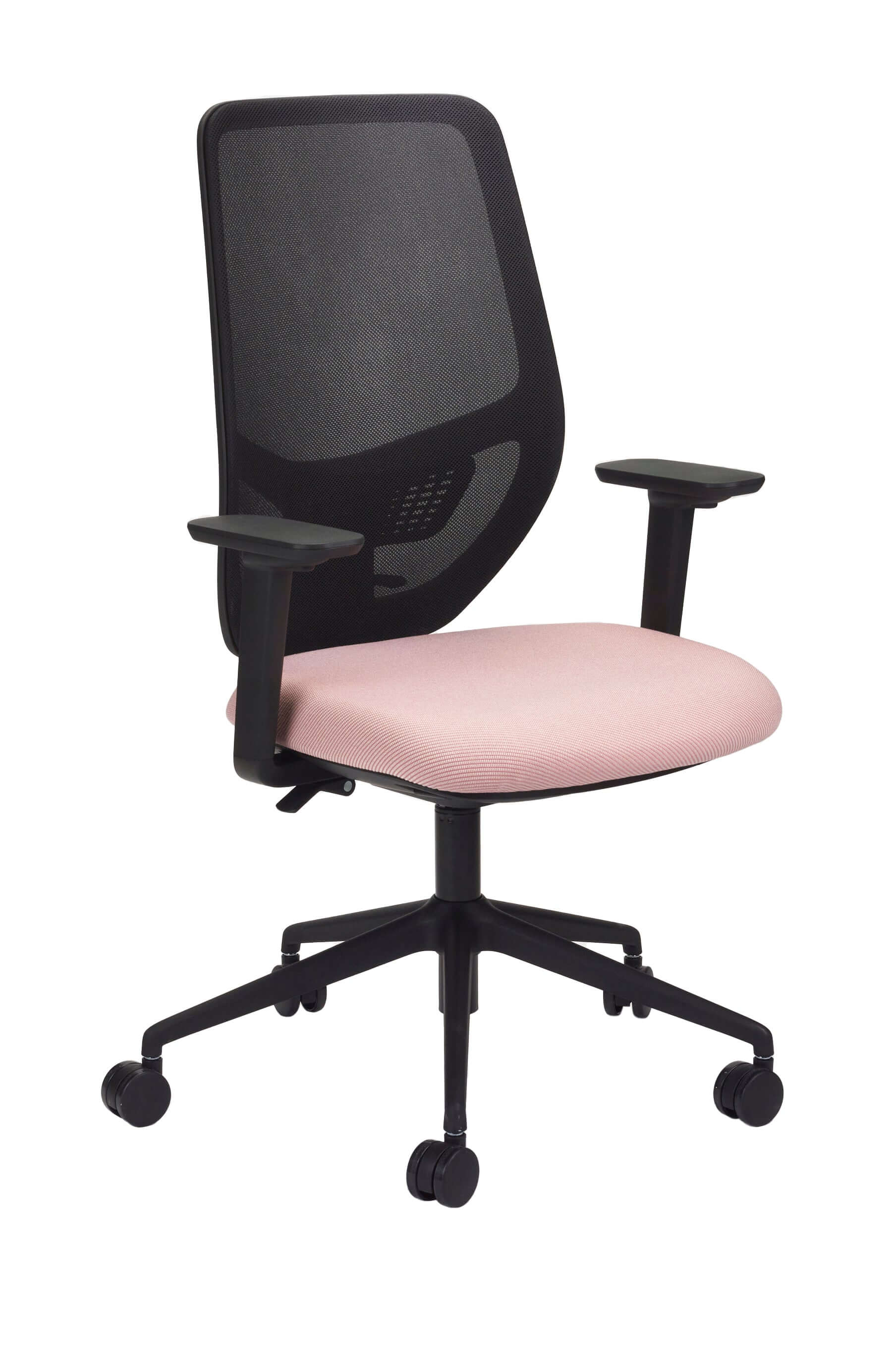 Aria Mesh: Sustainable Task Chair Design with Adjustable Comfort, Black or Grey Finish