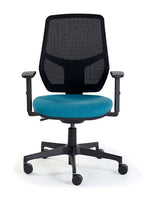 Remi Mesh: Ergonomic Task Chair with Adjustable Back & Contoured Foam Seat
