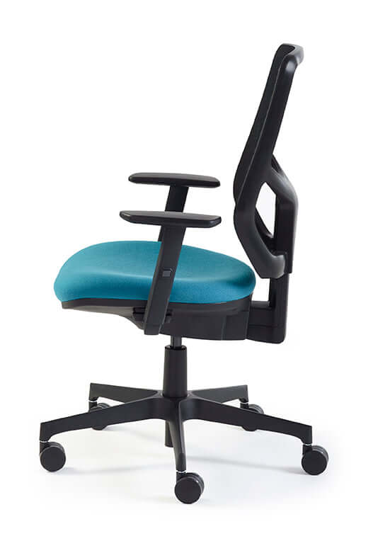 Remi Mesh: Ergonomic Task Chair with Adjustable Back & Contoured Foam Seat