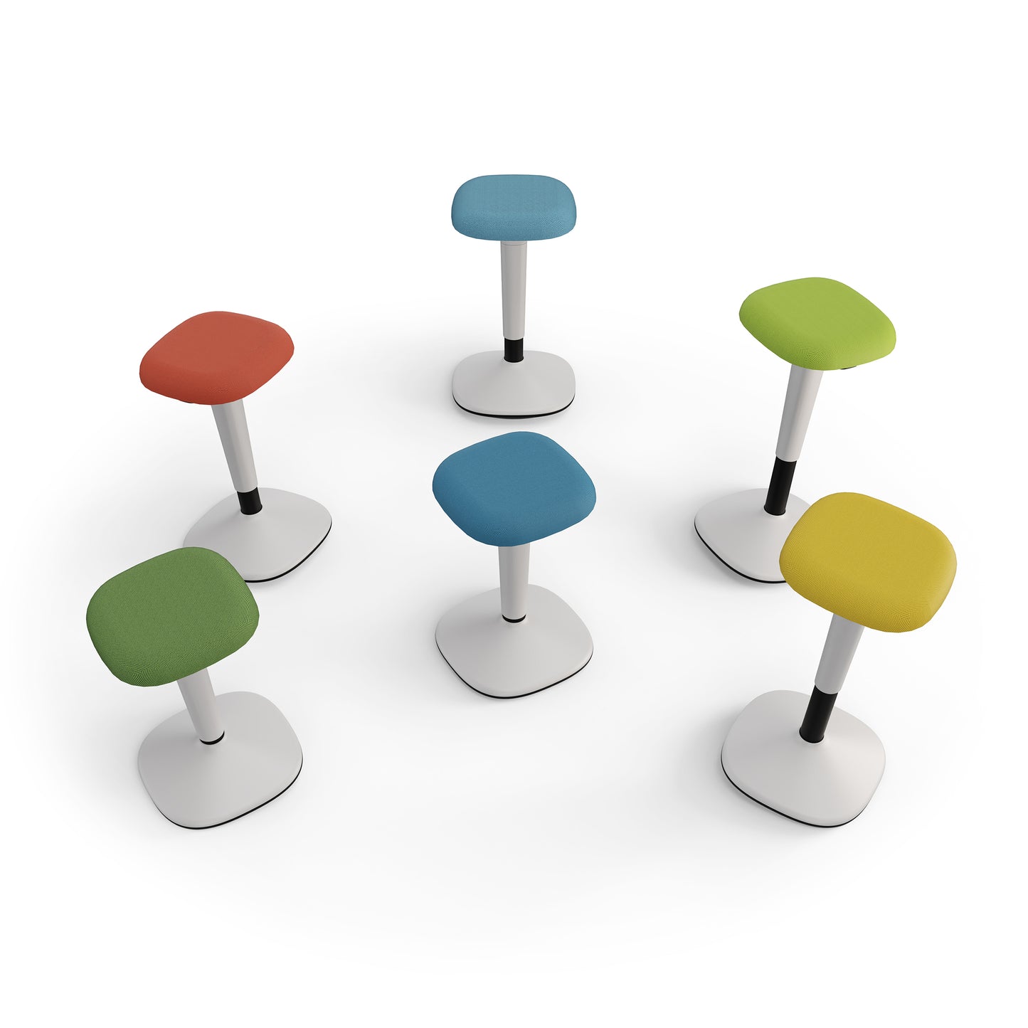 Viasit - Younit Standing Seat – Ergonomic Height-Adjustable Active Stool