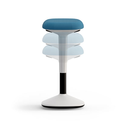 Viasit - Younit Standing Seat – Ergonomic Height-Adjustable Active Stool