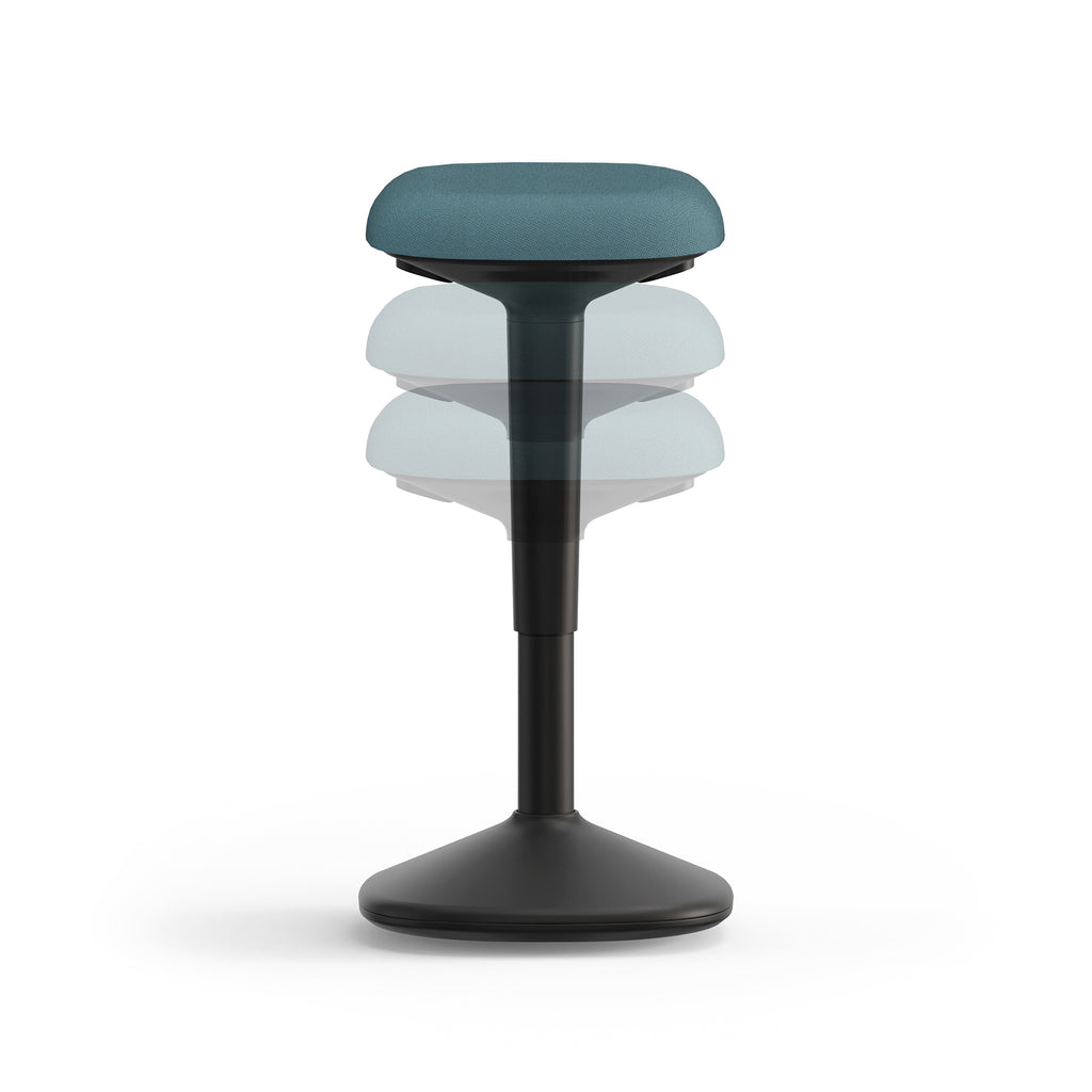 Viasit - Younit Standing Seat – Ergonomic Height-Adjustable Active Stool