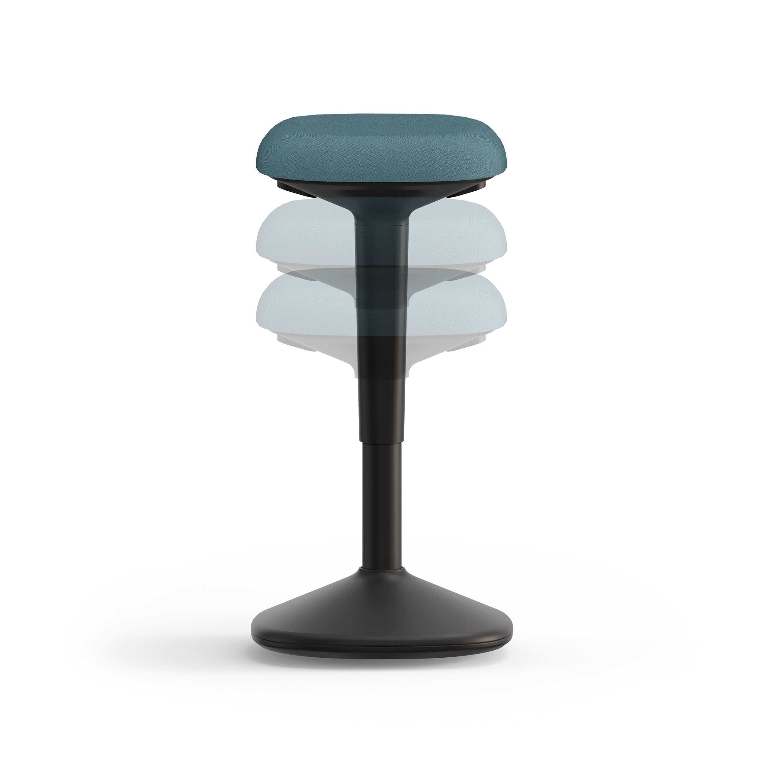 Viasit - Younit Standing Seat – Ergonomic Height-Adjustable Active Stool